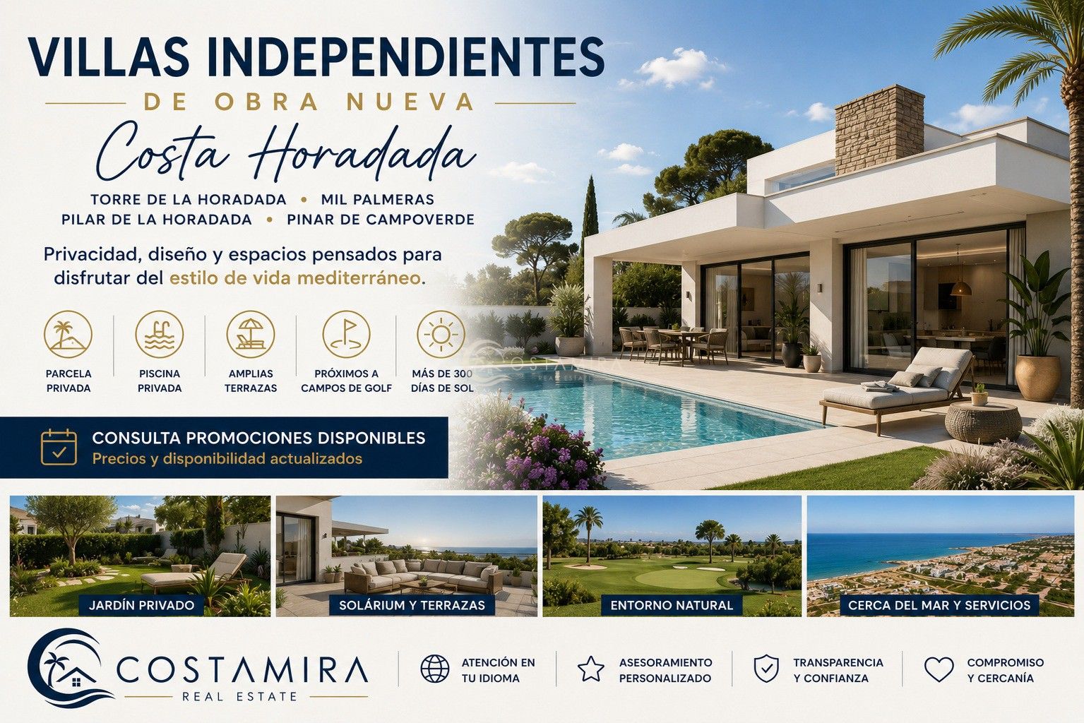 ¿Buscas una Villa en la Costa de la Horadada?