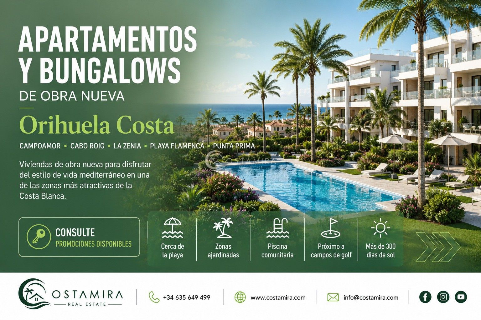 ¿Buscas Apartamento o Bungalow?