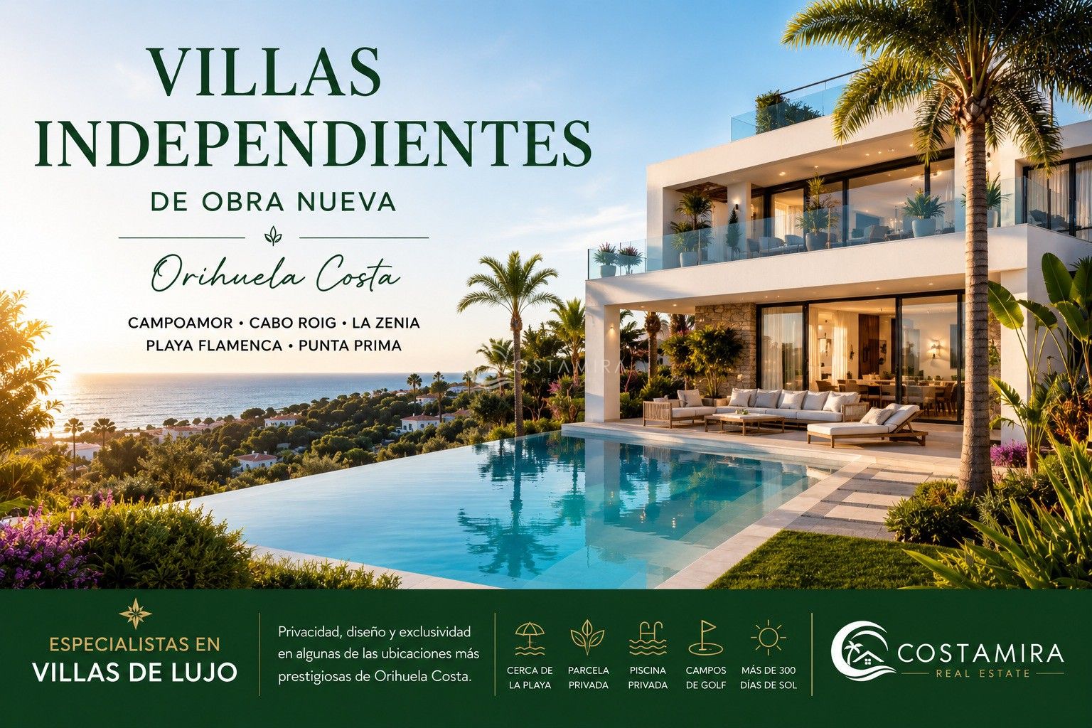 ¿Buscas Villa de Lujo en Orihuela Costa?