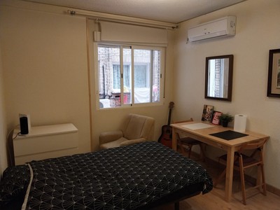 Estudio en alquiler en Madrid, Recoletos, con baño