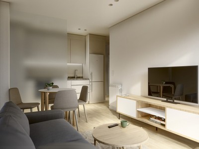 Piso en venta en Arkaute, con 1 dormitorio y baño