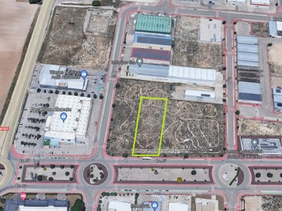 Terreno industrial en venta en Albacete