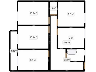 Piso en venta en Vitoria-gasteiz, Casco Medieval, con 3 dormitorios, baño, trastero y terraza