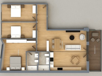 Piso obra nueva vpt en venta en Vitoria, Salburua-larrein, con 3 dormitorios, 2 baños, plaza de garaje, trastero y terraza