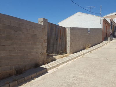 Terreno urbano en venta en Tobarra, Zona Calle Parador