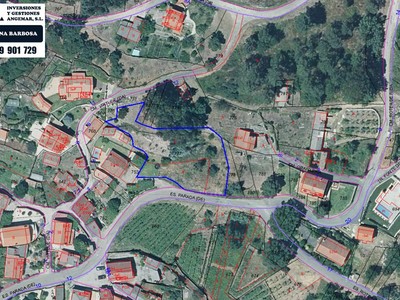 Terreno rural en venta en O Rosal