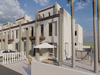 Chalet de obra nueva en venta en Segunda Residencia, Gran Alacant, con 3 dormitorios, 2 baños, plaza de garaje y terreno