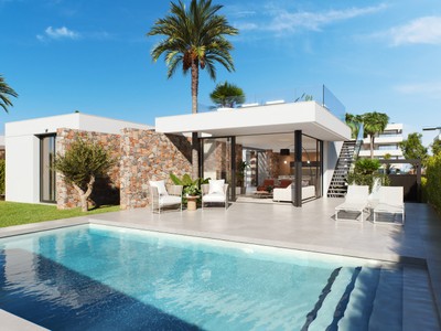 Chalet de obra nueva en venta en Segunda Residencia, Santa Rosalia Lake & Life Resort, con 3 dormitorios, 3 baños, aseo, 2 plazas de garaje, terraza y terreno