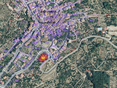 Terreno urbano en venta en Valdastillas