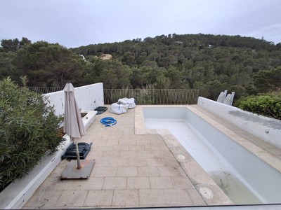 Adosado en alquiler en Sant Josep De Sa Talaia, Cala Vadella, con 3 dormitorios, 3 baños, plaza de garaje, trastero y terraza