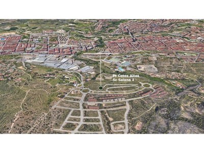 Terreno urbano en venta en Alcoy