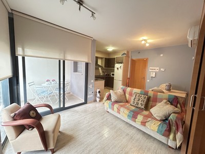 Piso de obra nueva en venta en Lampolla, con 1 dormitorio, baño, trastero y terraza