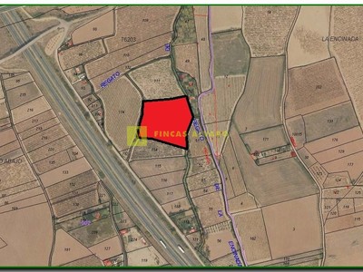 Terreno rural en venta en Navarrete