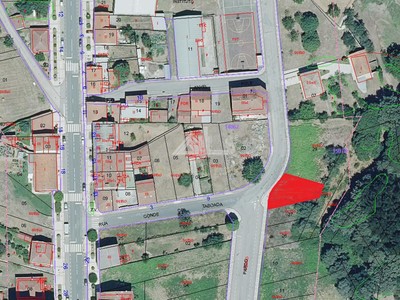 Solar urbano edificable en venta en Taboada, Casco Urbano