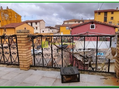 Terraza en la segunda planta