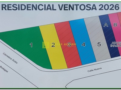 Terreno urbano en venta en Ventosa