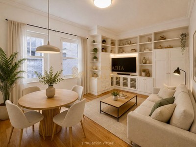 Piso en venta en Getxo, Telletxe, con 2 dormitorios, baño y trastero