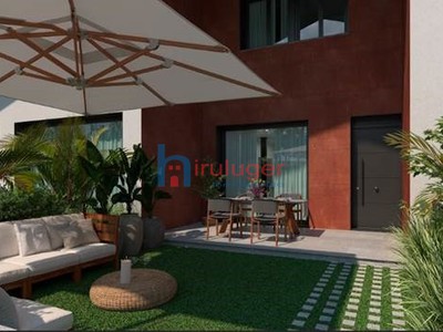 Piso de obra nueva en venta en Mendata, Eleizalde, con 3 dormitorios, 2 baños, plaza de garaje, trastero, balcón, terraza y terreno