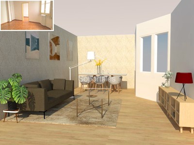 Piso en venta en Logroño, Gran Via, con 4 dormitorios, baño, aseo y terraza