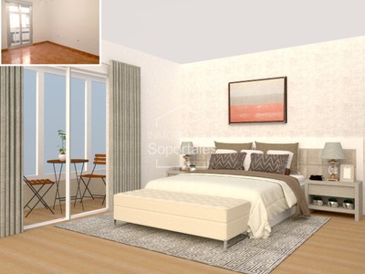 Piso en venta en Logroño, Centro, con 3 dormitorios, baño y terraza
