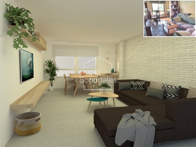 Apartamento en venta en Logroño, Cascajos, con 2 dormitorios, baño, plaza de garaje, trastero y terraza