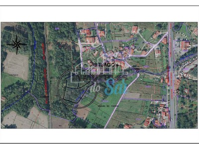 Terreno rústico en venta en Padrón