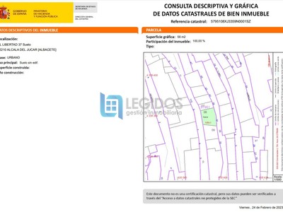Terreno en venta en Alcalá Del Júcar