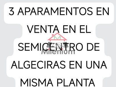 Pisos en venta en Algeciras, Semicentro, con 4 dormitorios, 3 baños, balcón y 2 terrazas
