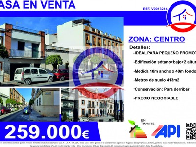 Terreno urbano en venta en Dos Hermanas, Centro