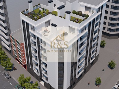 Piso de obra nueva en venta en Castellón De La Plana, con 4 dormitorios, 2 baños, plaza de garaje, trastero y terraza