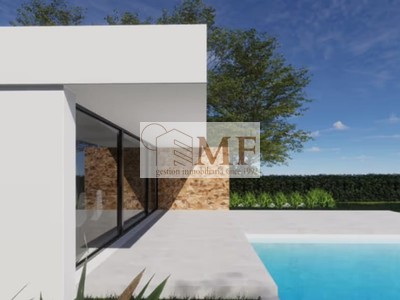 Chalet de obra nueva en venta en Sanxenxo, Aios, con 3 dormitorios, 2 baños y terreno