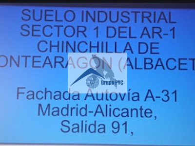 Terreno industrial en venta en Chinchilla De Montearagón