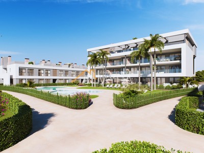 Apartamento de obra nueva en venta en Los Alcázares, Santa Rosalía, con 3 dormitorios, 2 baños, balcón y terraza