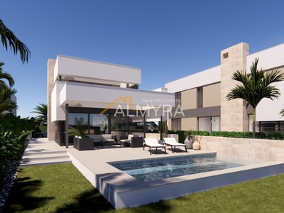 Villa en venta en Los Alcázares, Santa Rosalía, con 4 dormitorios, 4 baños, trastero y terreno