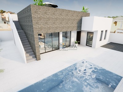 Estilo y privacidad: Villas modernas con piscina en Pinar de Campoverde, Pilar de la Horadada