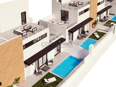 Vive el Golf: Exclusivos Chalets Adosados a la Venta en Villamartín, Orihuela Costa, Costa Blanca