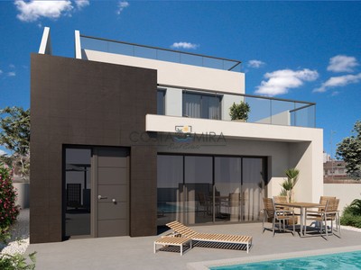 Moderno encanto: Villas exclusivas con piscina en Pilar de la Horadada, Costa Blanca