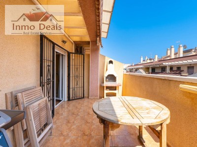 Ático en venta en Torrevieja, Playa Acequion, con 2 dormitorios y baño
