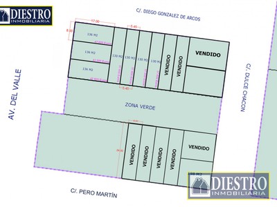 Parcela urbana en venta en Don Benito, Avd. Del Valle