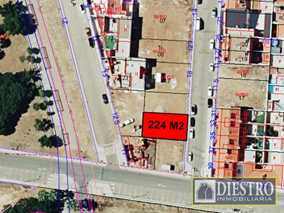 Parcela urbana en venta en Don Benito, Av. Canovas