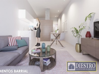 Apartamento en venta en Don Benito, Barrial, con 1 dormitorio y baño