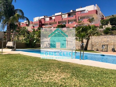 Apartamento en alquiler en Benalmadena, Santangelo Norte, con 1 dormitorio, baño, plaza de garaje, balcón y terraza