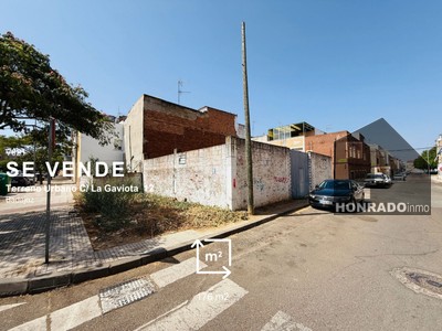 Terreno urbano en venta en Badajoz