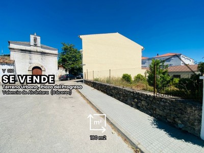 Terreno urbano en venta en Valencia De Alcantara