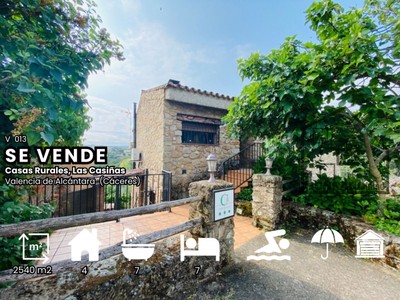 Casa rural en venta en Las Casiñas, con 7 dormitorios, 7 baños, 4 plazas de garaje, 3 balcones y terreno