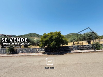 Terreno urbano en venta en Carbajo
