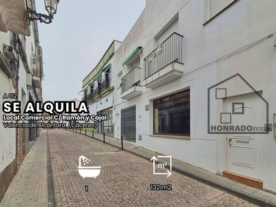 Local en alquiler en Valencia De Alcantara, con aseo