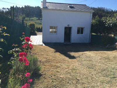 Casa rural en alquiler vacacional en Ortigueira, Espasante- Lugar Agromayor, con 3 dormitorios, baño, terraza y terreno