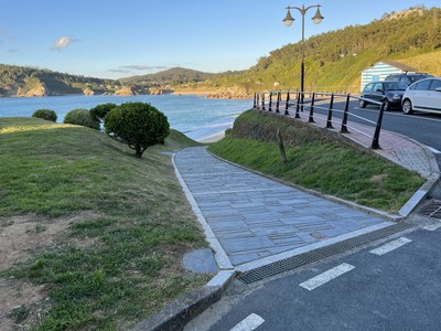 bajada a la playa