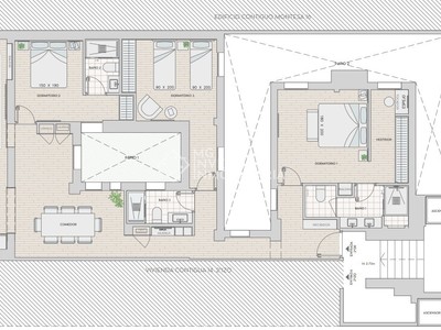 Piso en venta en Salamanca, con 3 dormitorios y 3 baños